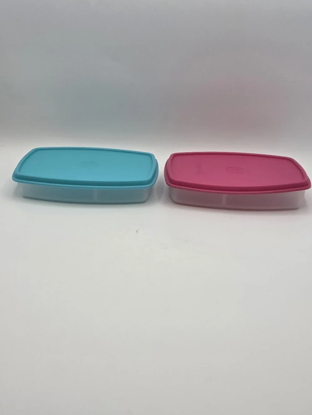 Tupperware Slim Packette Keeper Divided Containers